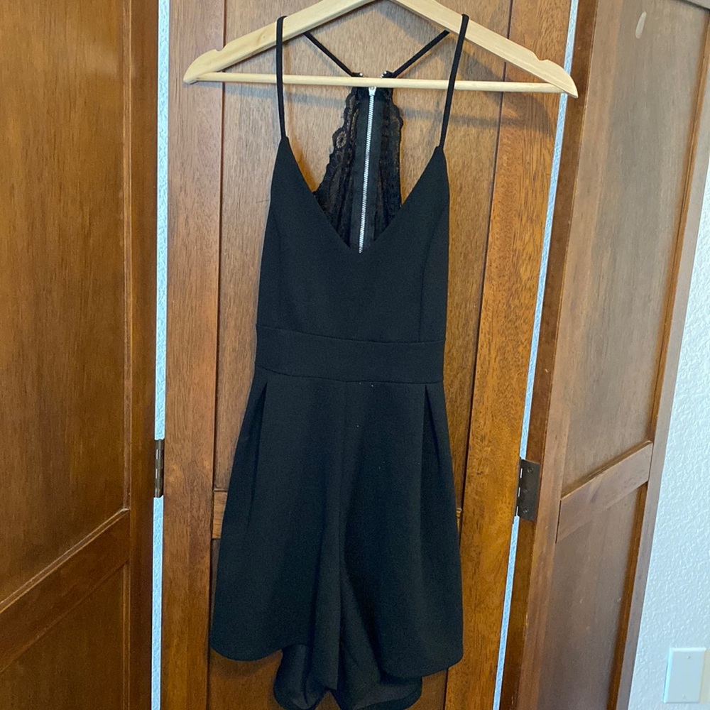 Laced Skater Romper